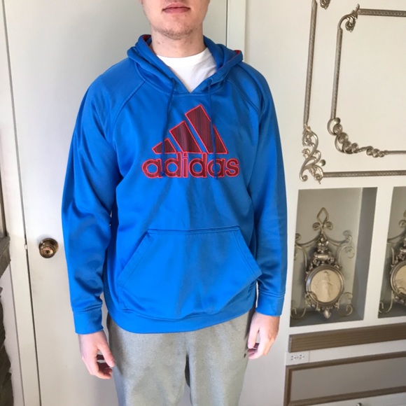adidas Other - Adidas Men's blue hoodie XL